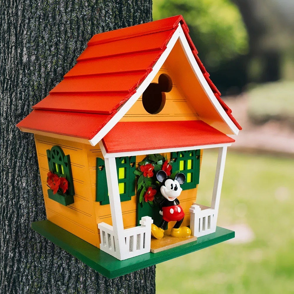 Mickey Mouse Birdhouse by Home Bazaar NEW