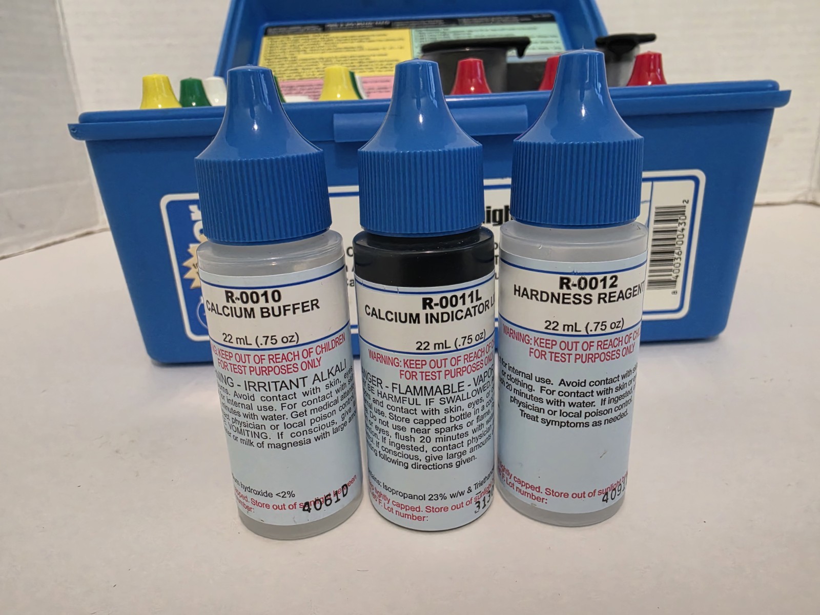 Taylor K-2005 Complete (High) Pool & Spa Water Test Kit – Clean – Mostly Full