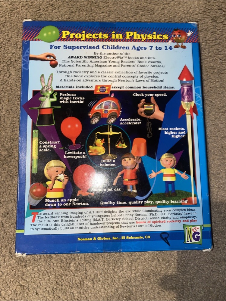 Newtons Wizard by Norman, Penny, Ph.D. PROJECTS IN PHYSICS KIT