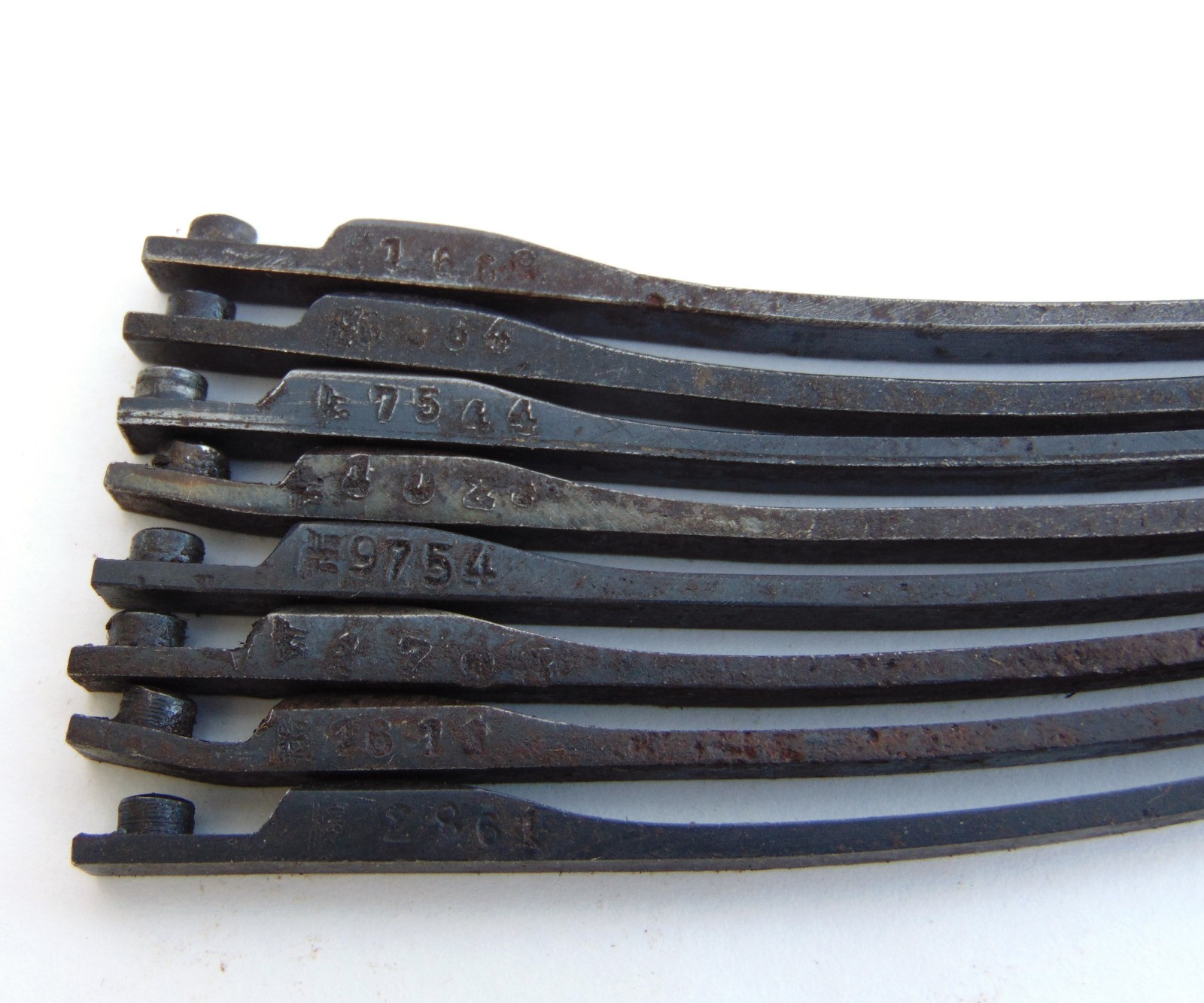 Band Spring Middleband for Mauser K98 German WWII. Milled Style. Waffen Marked.