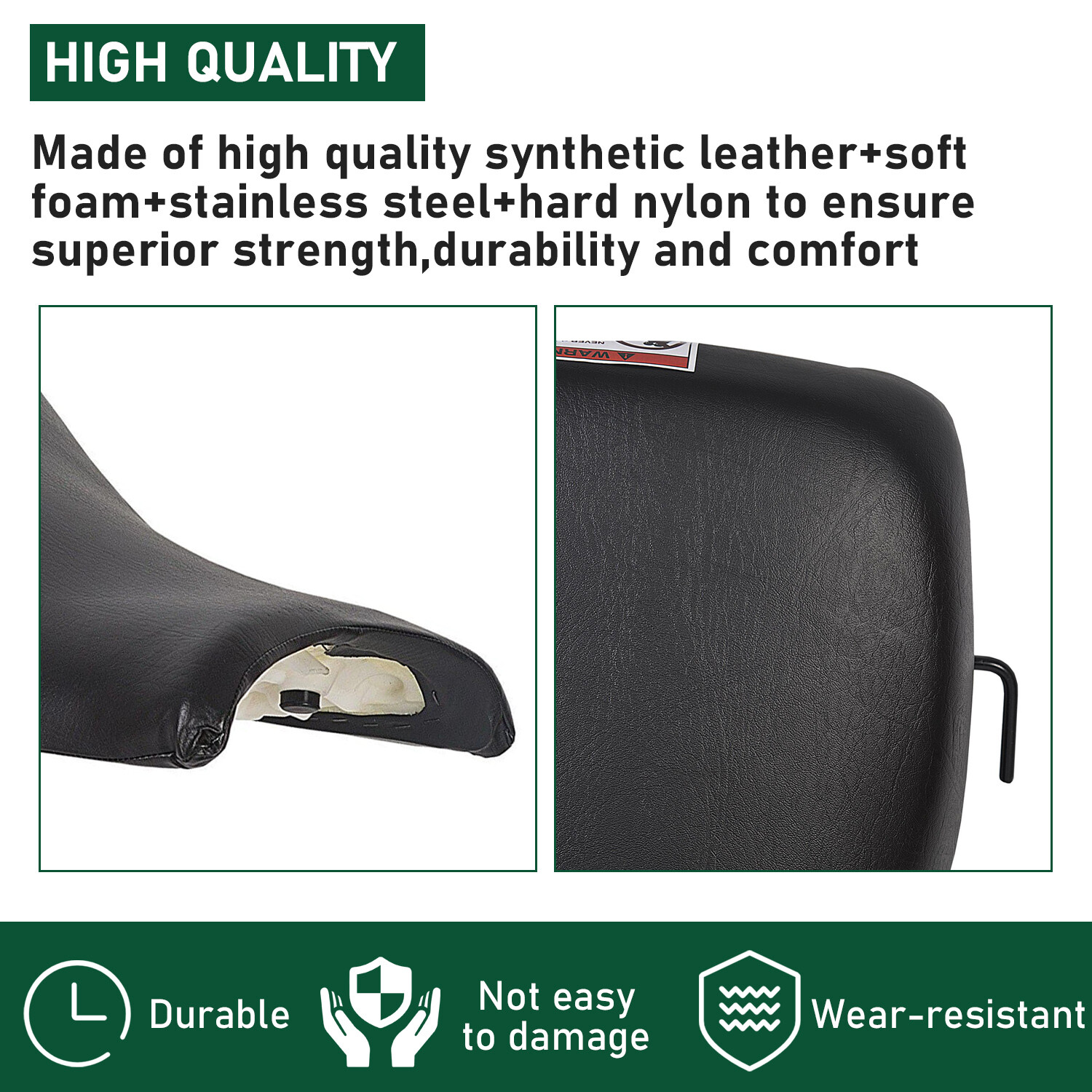 New! Complete Seat For Honda Recon 250 TRX250 TRX250TE TRX250TM 2x4 05-22 ATV