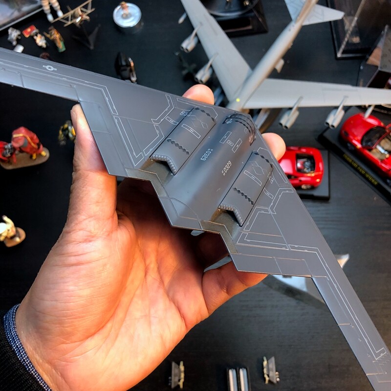 1/200 Scale Alloy Aircraft B2A Phantom Strategic Bomber Finished Metal Model