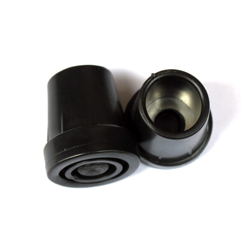 2 Pcs Cane Tips 3/4 Inch Heavy Duty Cane Tips Anti Slip TPR Replacement NEW