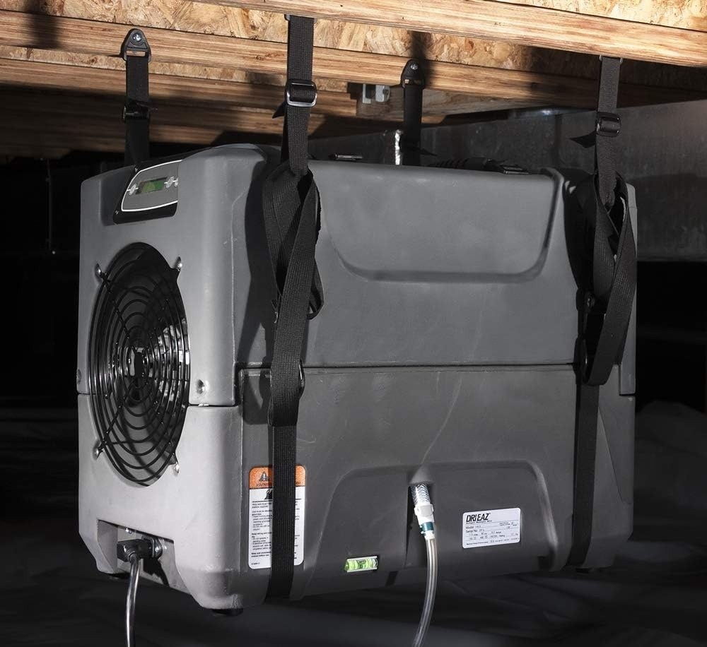 Drieaz F526 PHD 200 Compact Dehumidifier Hanging Kit - Black Medium - Portable