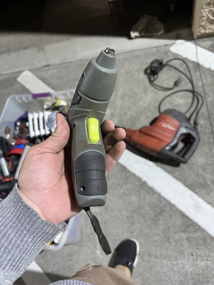 Walgreens Cordless Screwdriver With Built-in LED Spotlight,