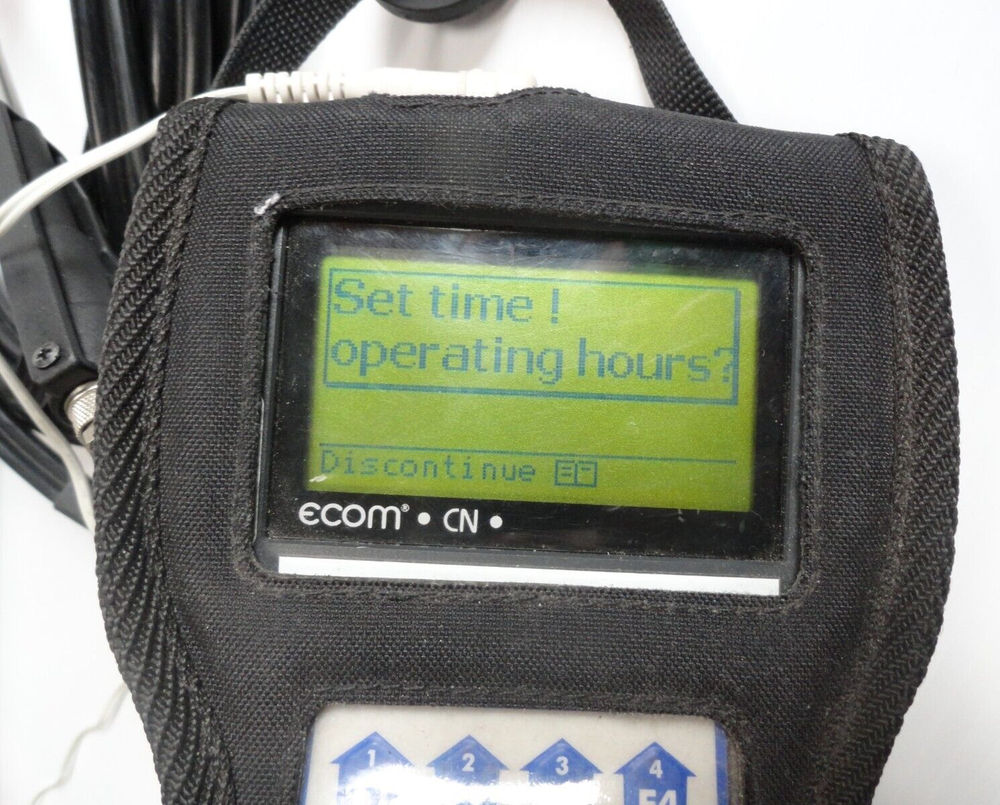 Ecom-CN Fuel Gas Analyzer w/ Accessories