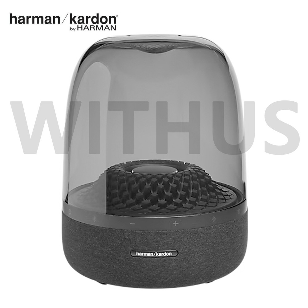 Harman Kardon Aura Studio4 Wireless Bluetooth Speaker & Ambient Lighting Black