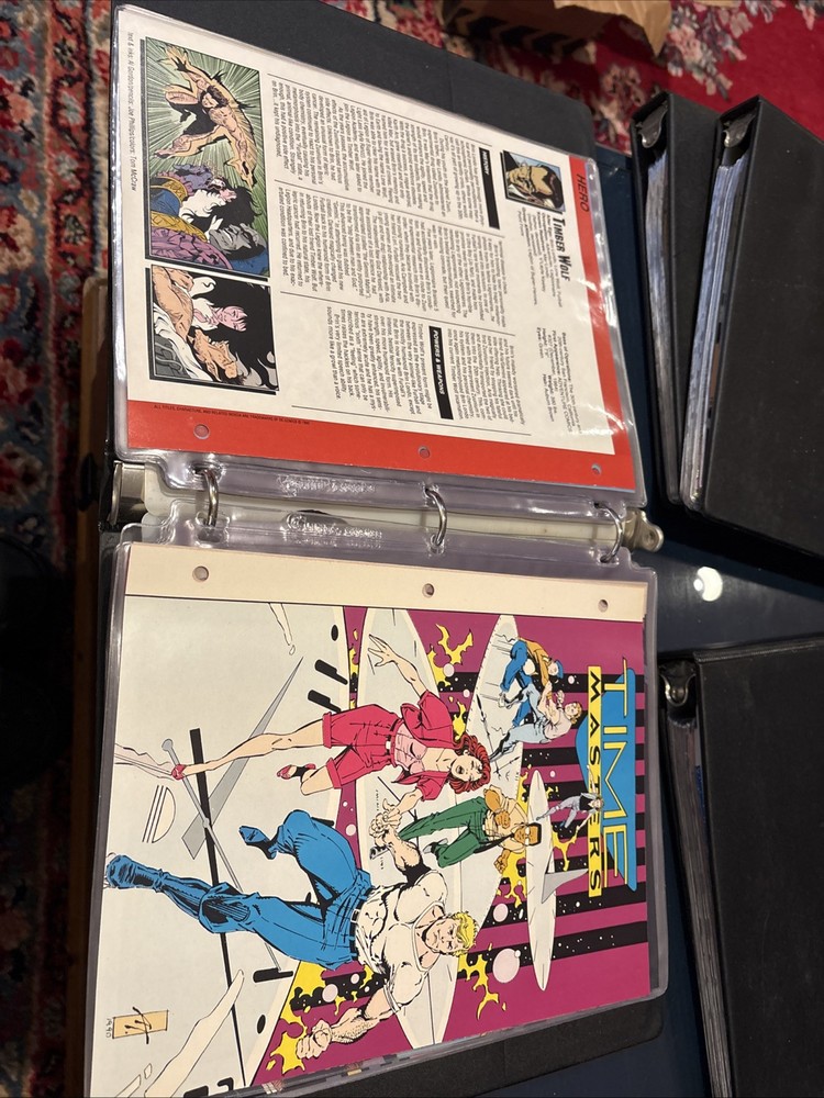 Comic Book Bio Binders