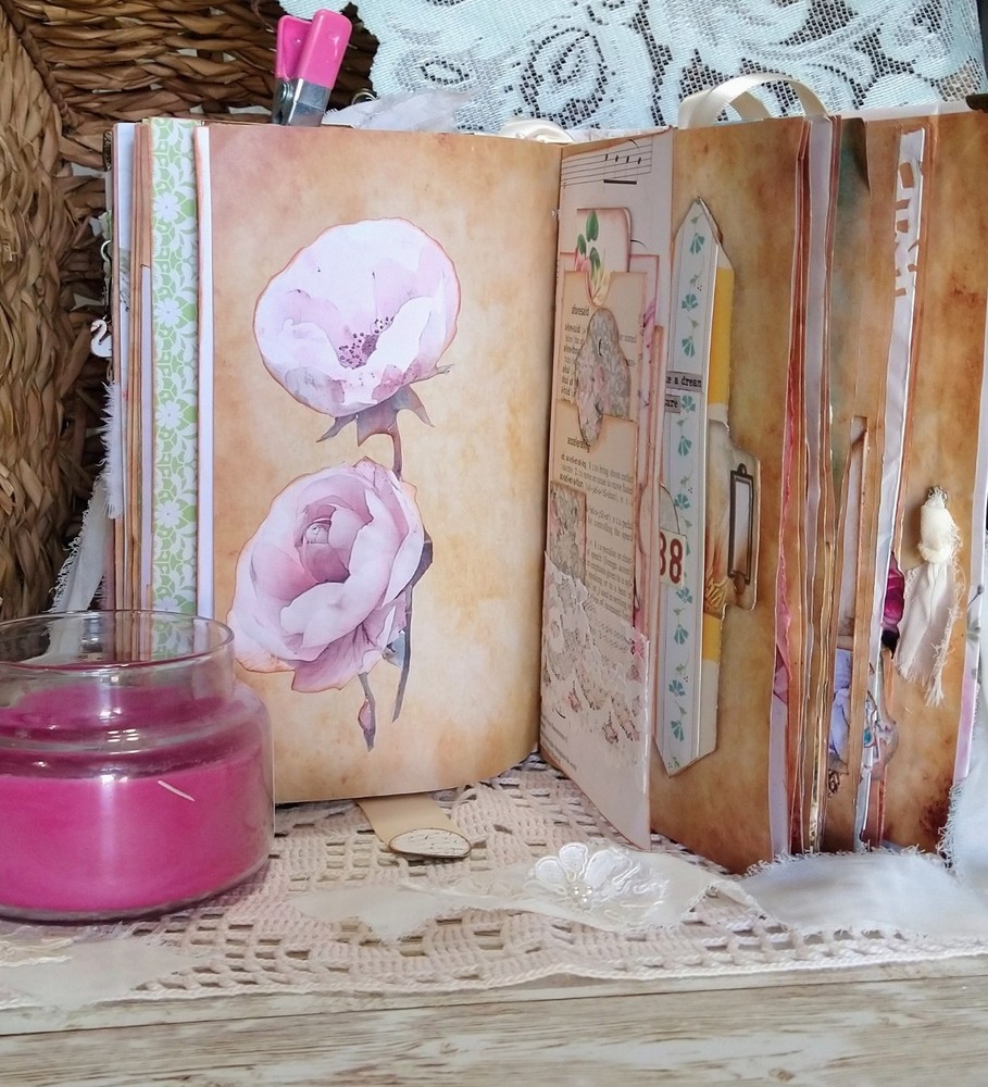 Eclectic Shabby Junk Journal