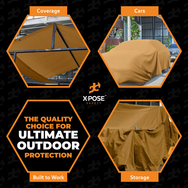 10' x 12' Tan Canvas Tarps 10oz