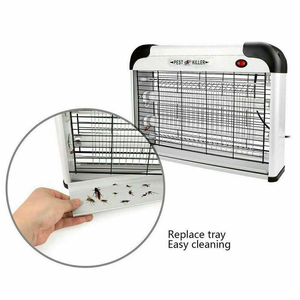 Lamp Insect Killer Mosquito Zapper Bug Pest Fly Trap Electric Indoor Light Lawn