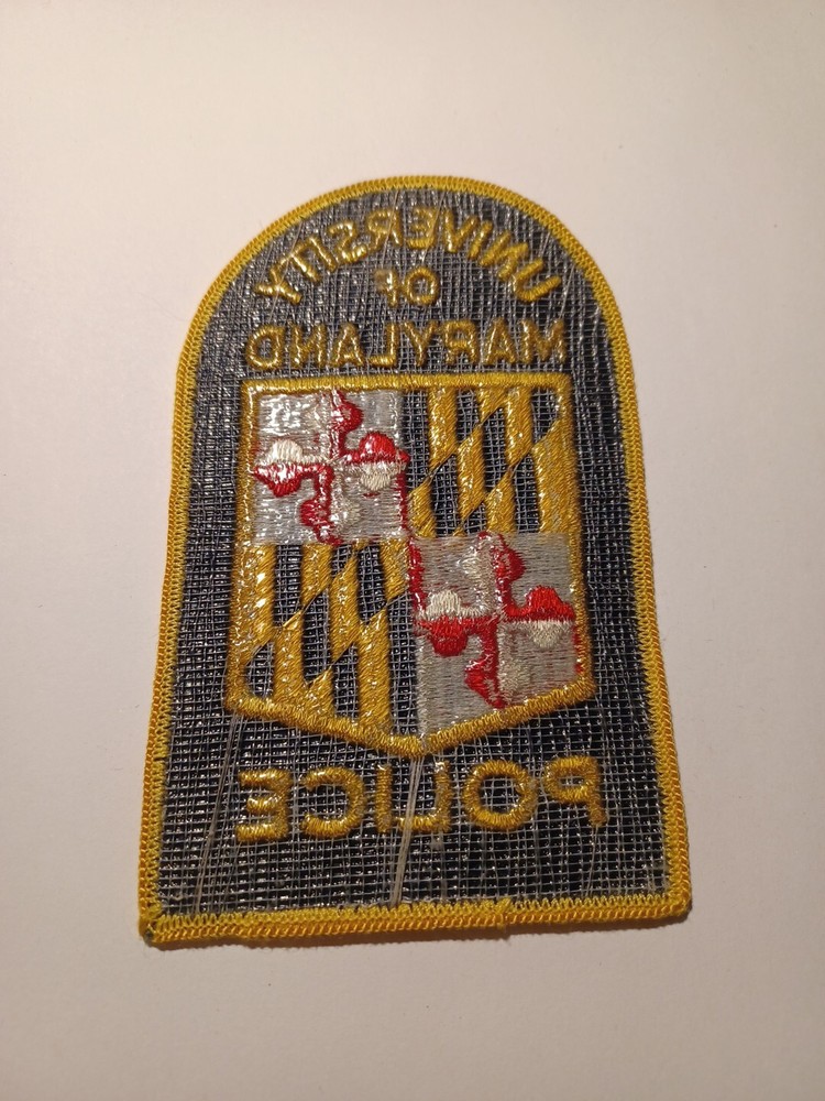 Police Security University Shoulder Patch