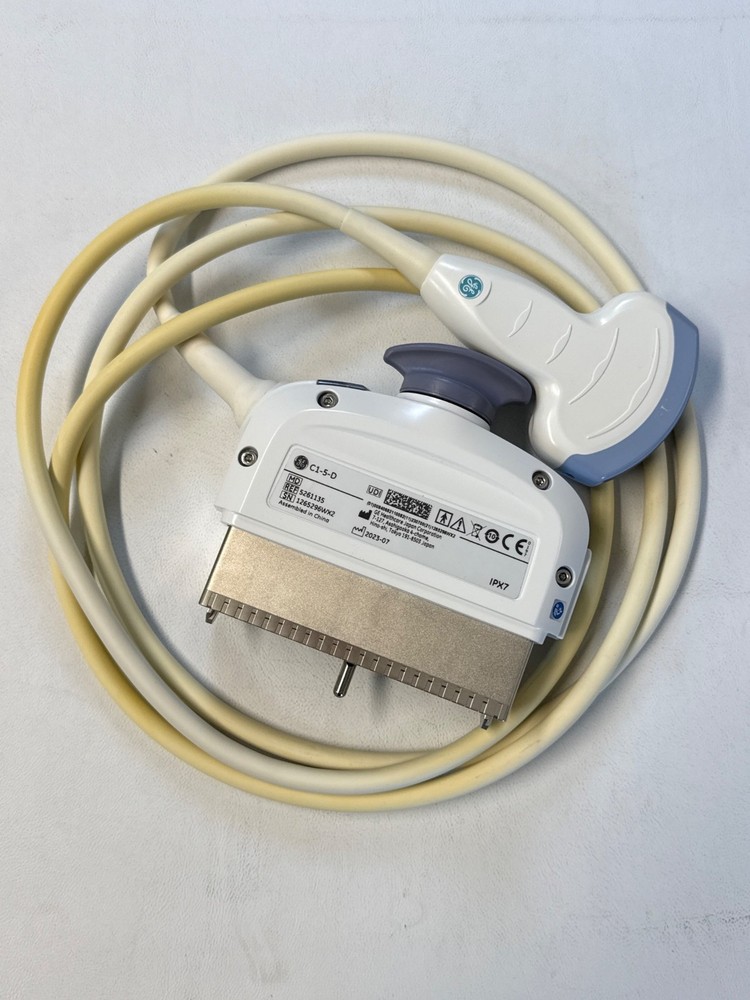 GE C1-5-D Convex Array Transducer Probe 07/2023 REF 5261135 ~ P20 01