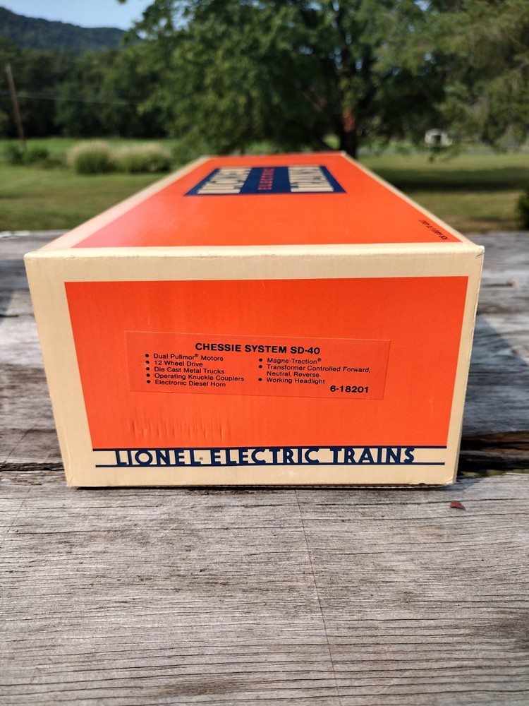 LIONEL EMPTY SET Boxes and Master Box - Chessie System 6-11705 - EMPTY