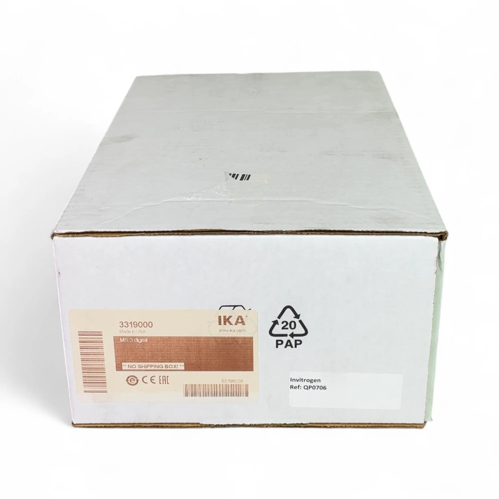 IKA 3319000 MS 3 Digital Compact Shaker NEW Open Box (Best Offer!)