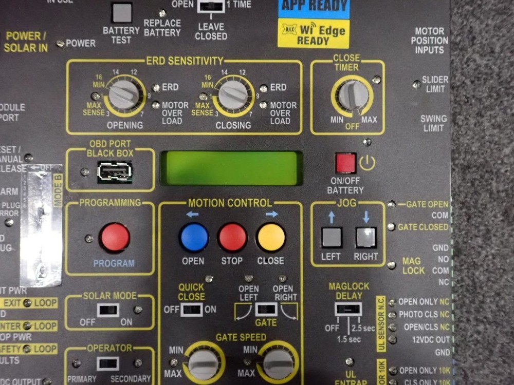 MAXIMUM CONTROLS Matrix 3 Gate Operator PCB Control Main Board, No Box