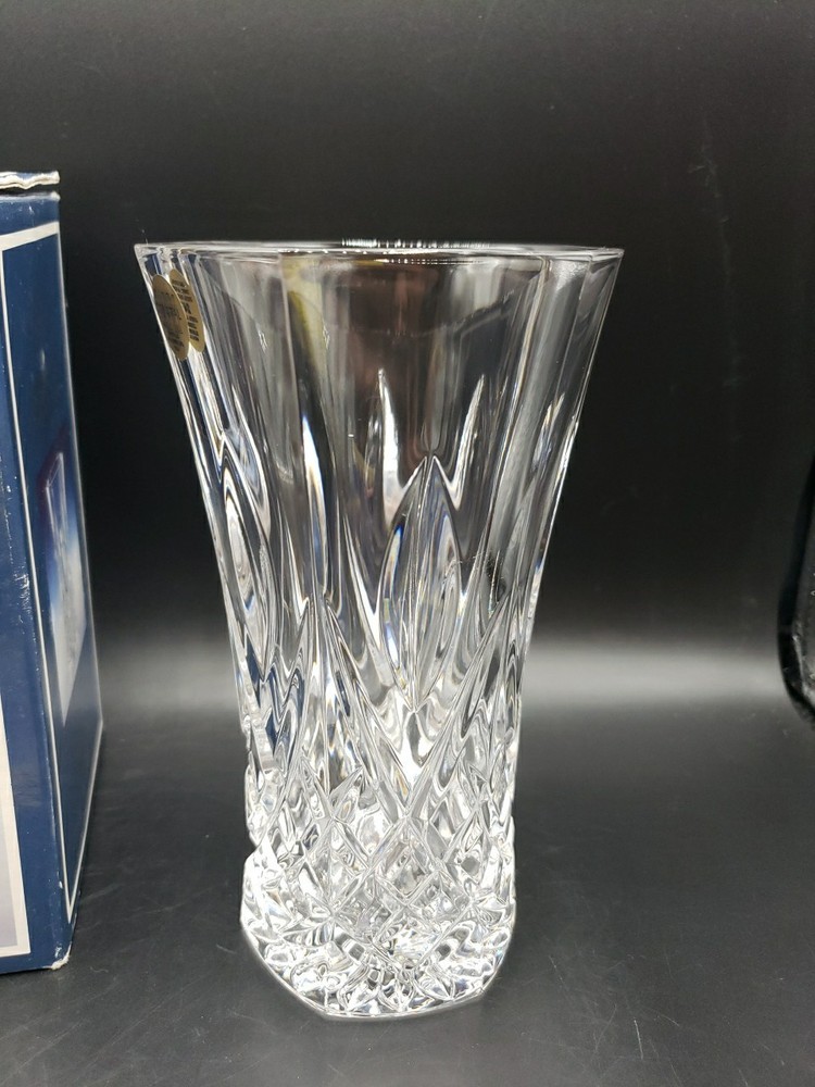 Capri Crystal Vase Made In Italy