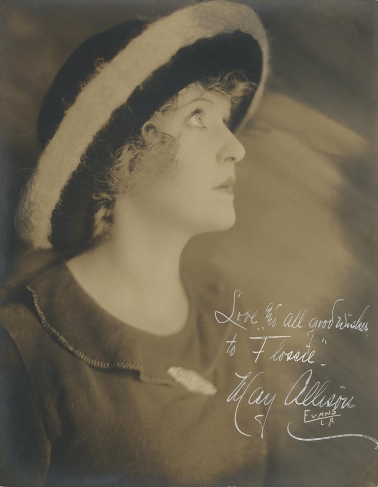 May Allison- Signed Vintage Photograph