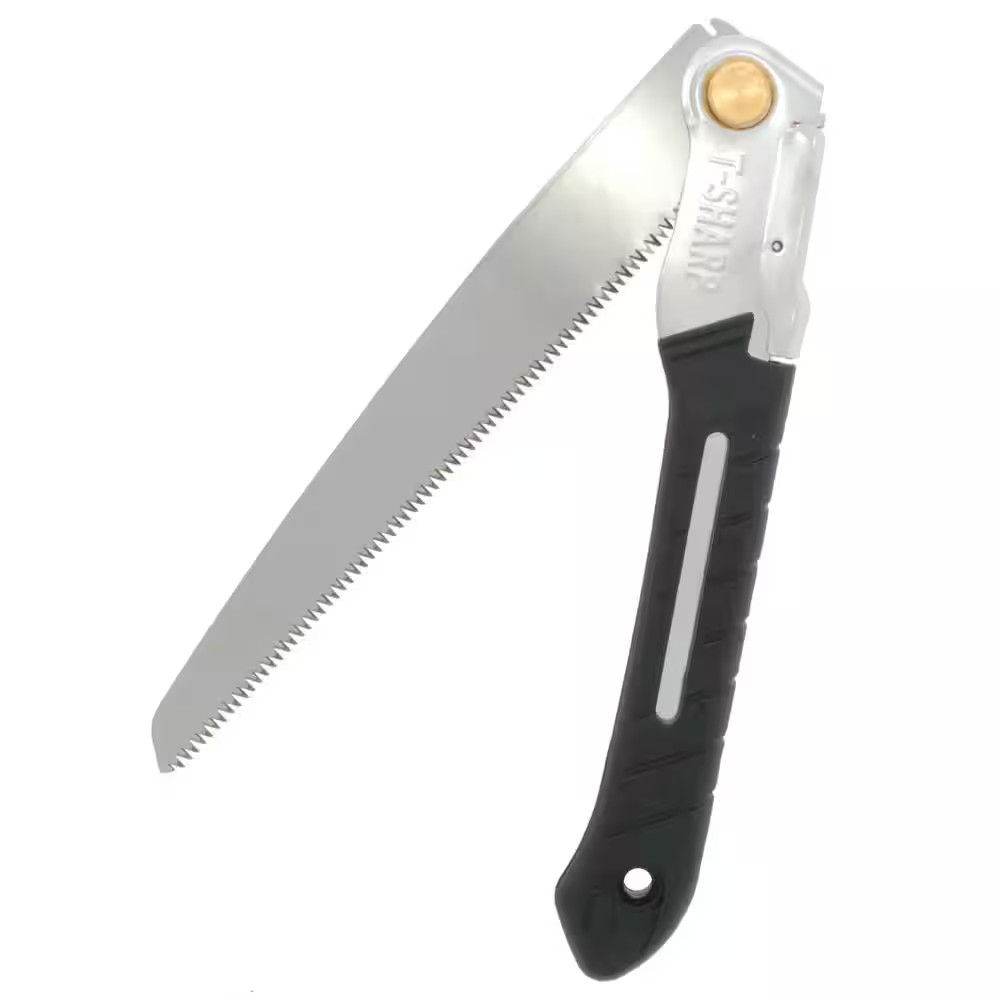 9.5 In. Tri-Edge Blade Folding Saw with Steel Handle