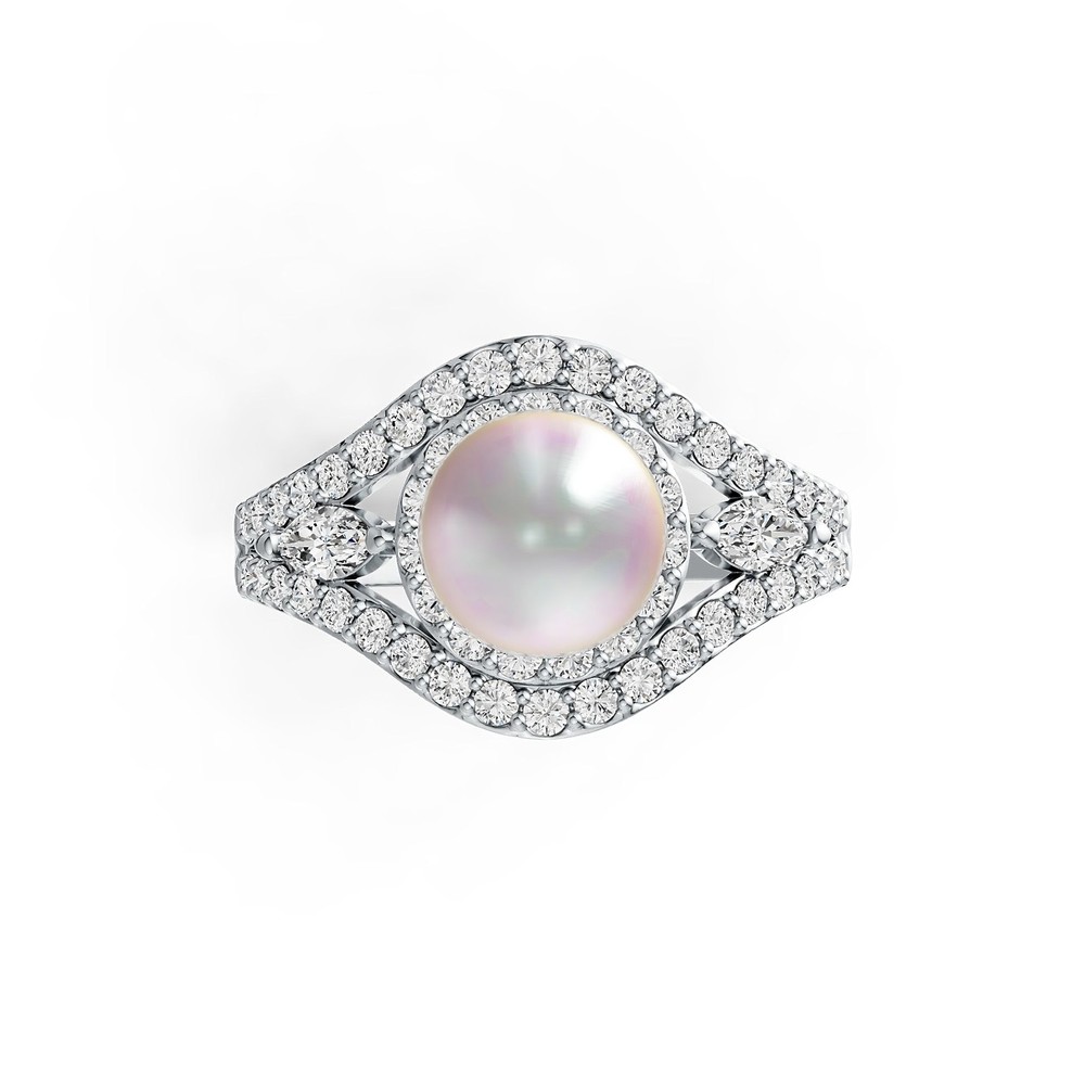 Sterling Silver Semi Mount Ring Setting Round RD 8.5mm