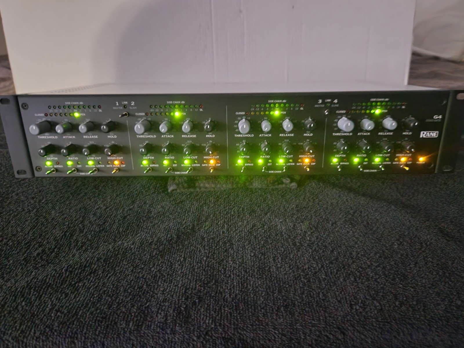 Rane G4 Quad Gate/Expander/Duck Modes (NEW)