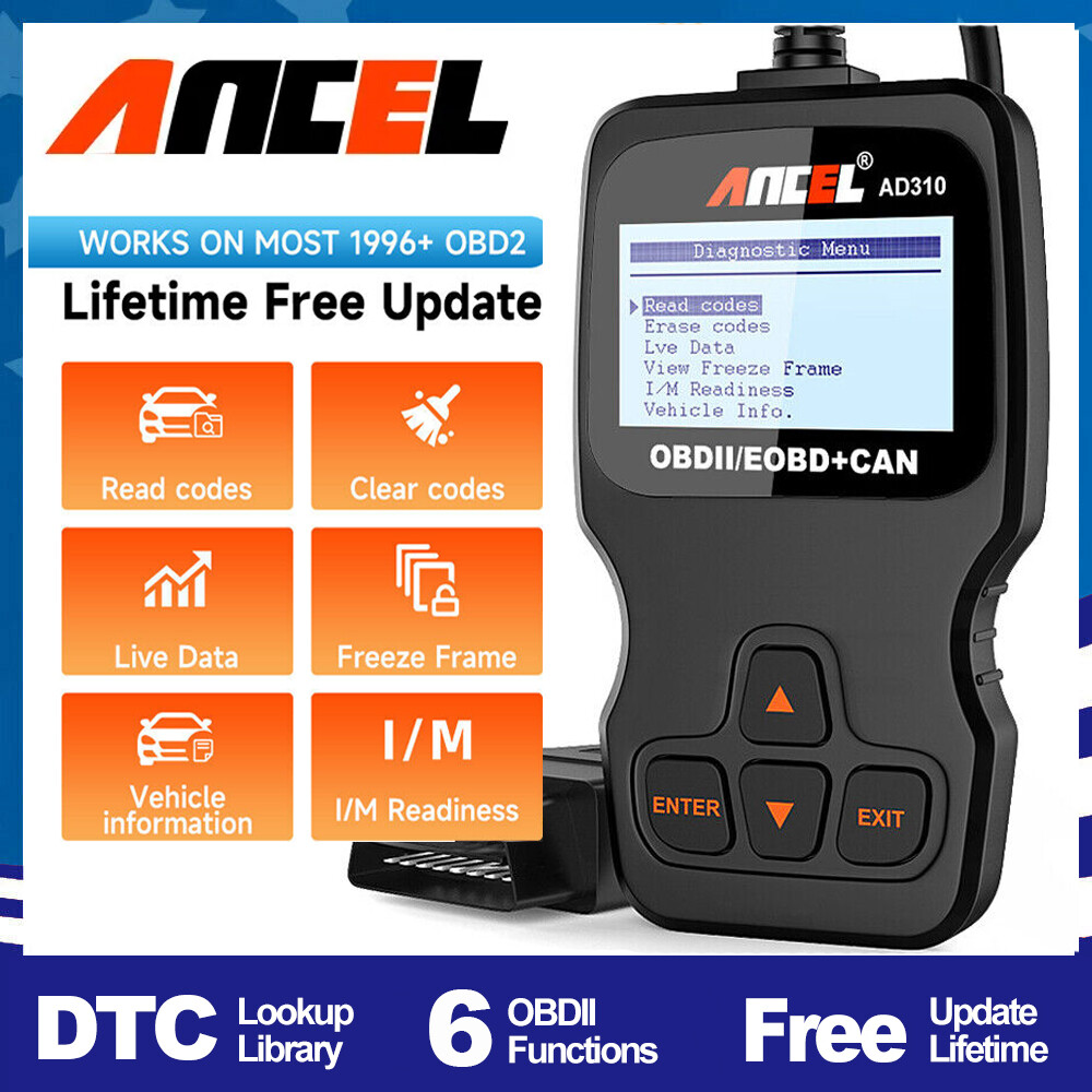 ANCEL AD310 OBD2 Scanner Car Engine Fault Diagnostic Tool Automotive Code Reader