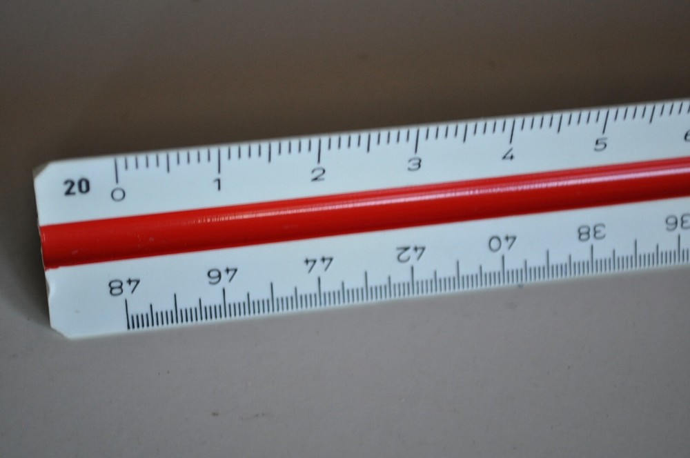 Alvin 3 sided Engineer Scale No 241P FREE SAME DAY SHIPPING