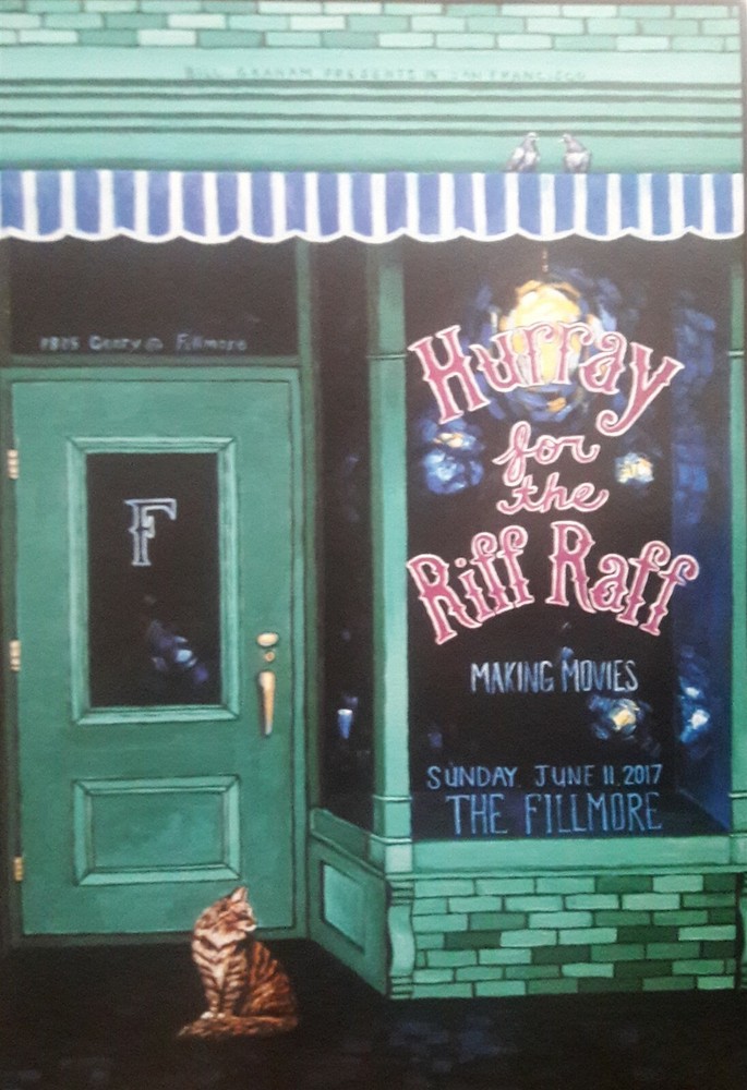 Mint Hurray For The Riff Raff Fillmore Poster 2017 a