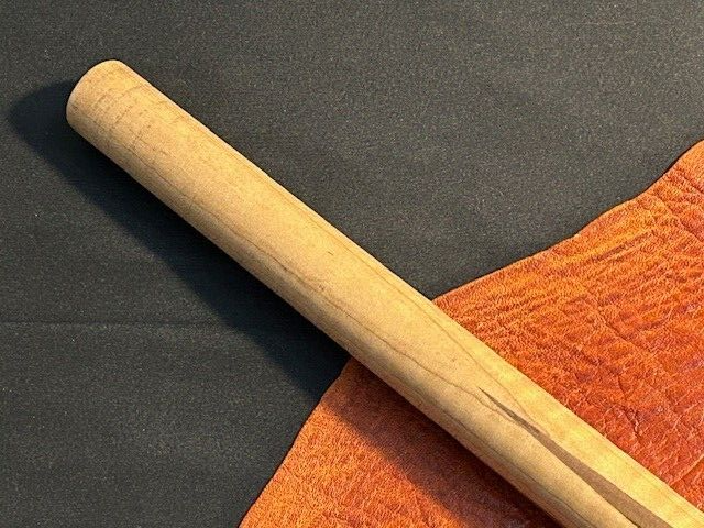 TNT Over Sized Full Splice Pool Cue Blank. Cocobolo into Roasted Maple #2