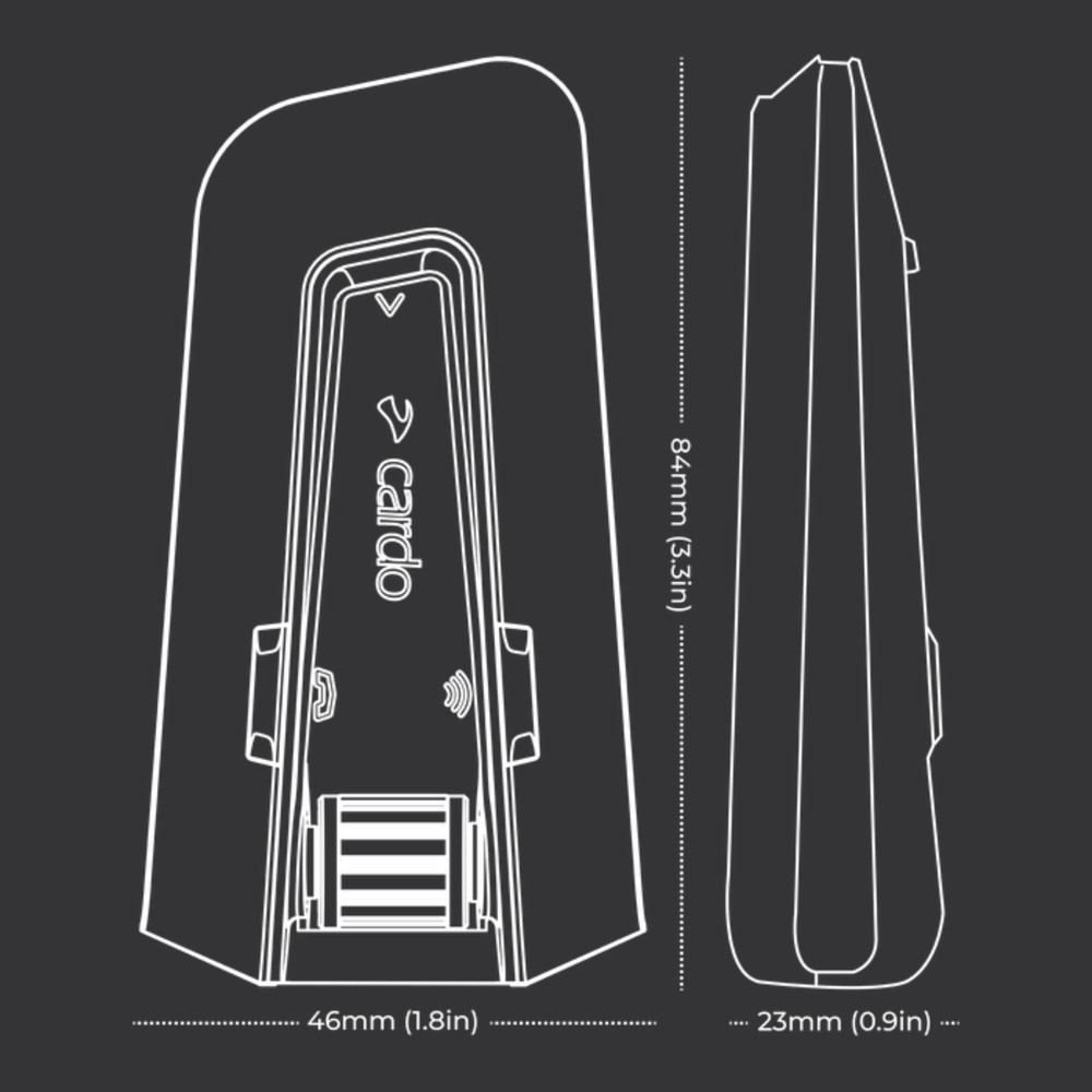 Cardo - PT200001 - Packtalk Edge Single