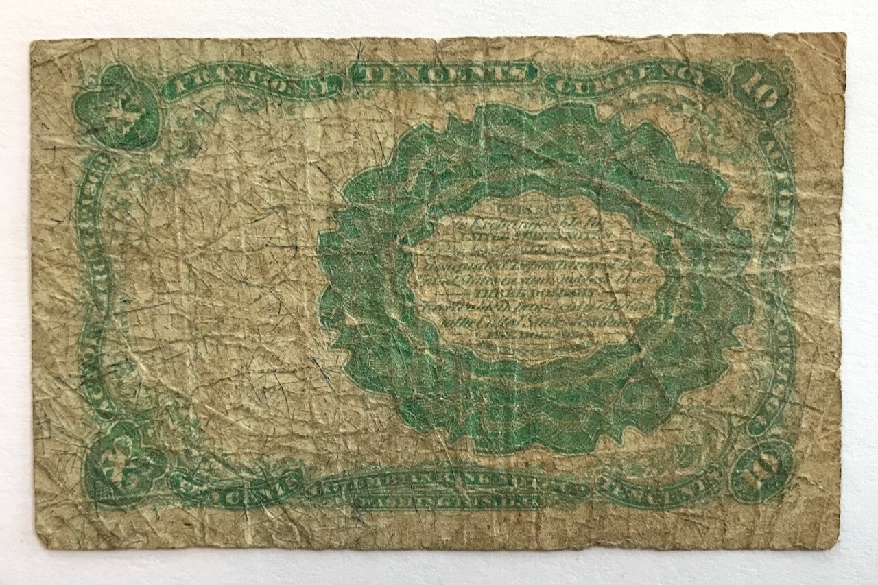 1874 10 & 25 Cents U.S. Fractional Paper Currency, 10c & 25c Note Lot