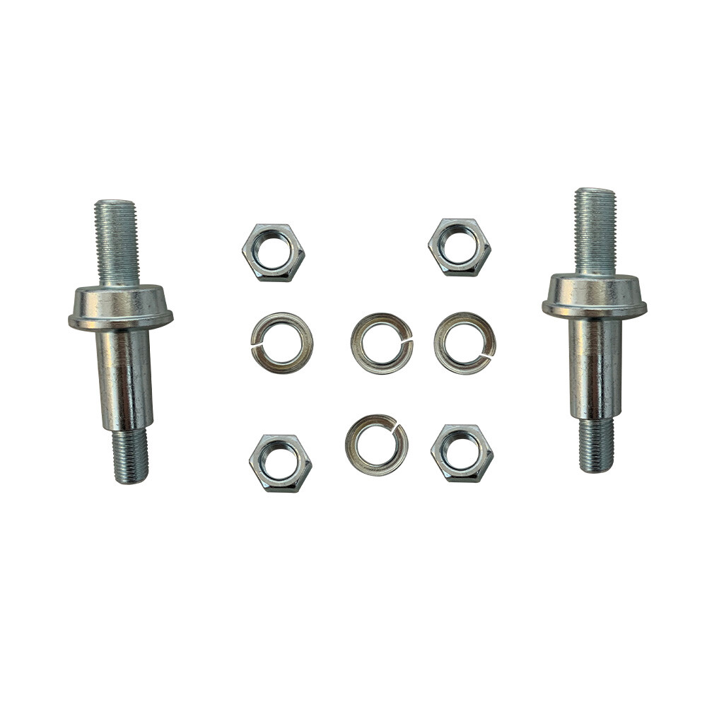 For 68-72 Camaro Firebird Nova w/Studs Multi Leaf Spring Shock Plate Kit 12Pcs