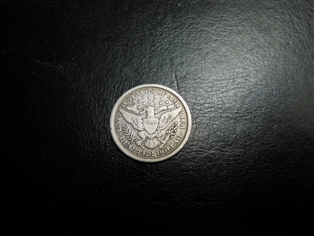 1899 P Barber quarter full liberty 2a