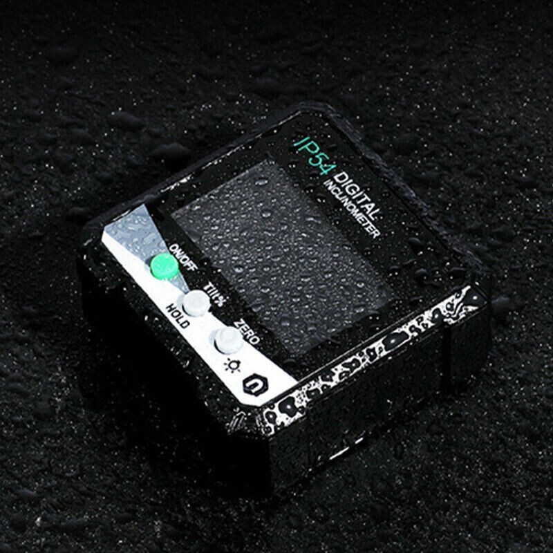 Precision LCD Digital Inclinometer Slope Meter IP54 Waterproof Angle Protractor