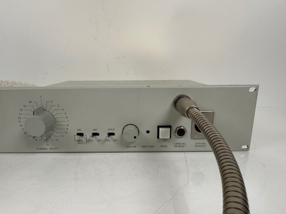 Telex RTS Systems Series 800 Intercom System User Station Model 824 w/ LR420 Mic