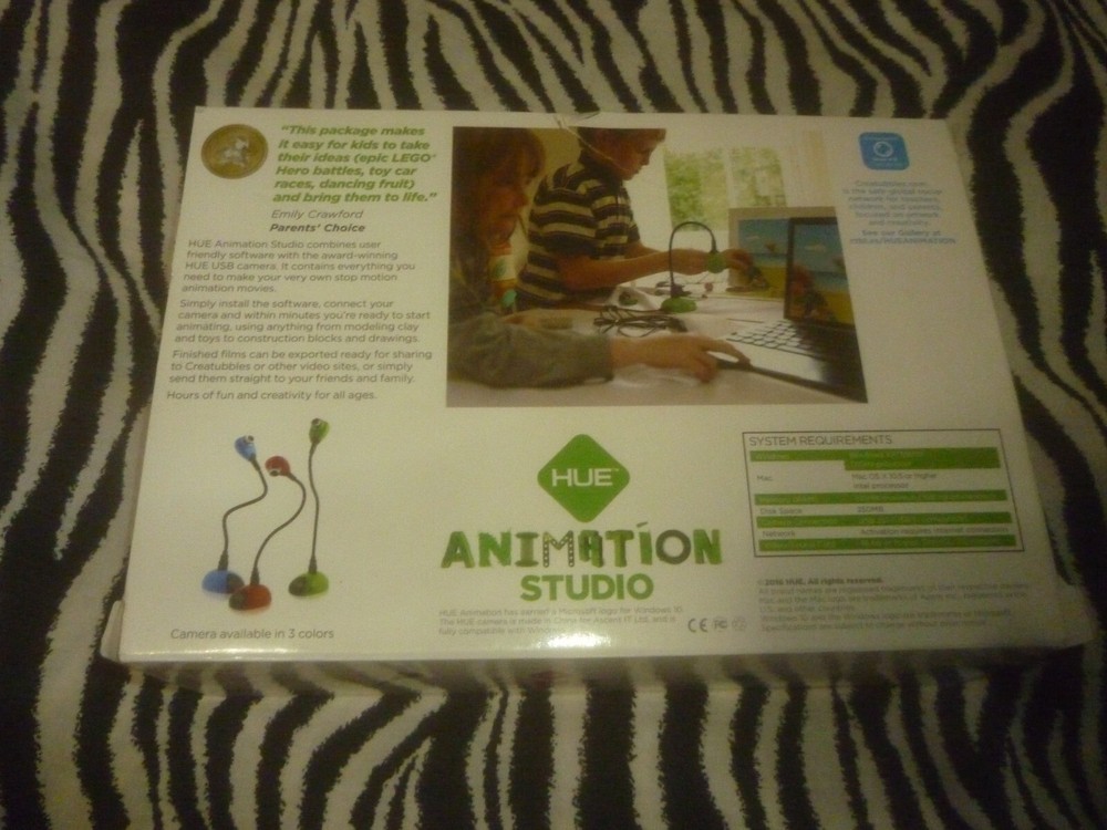 HUE Animation Studio: Stop Motion Animation kit with Blue Camera - Used