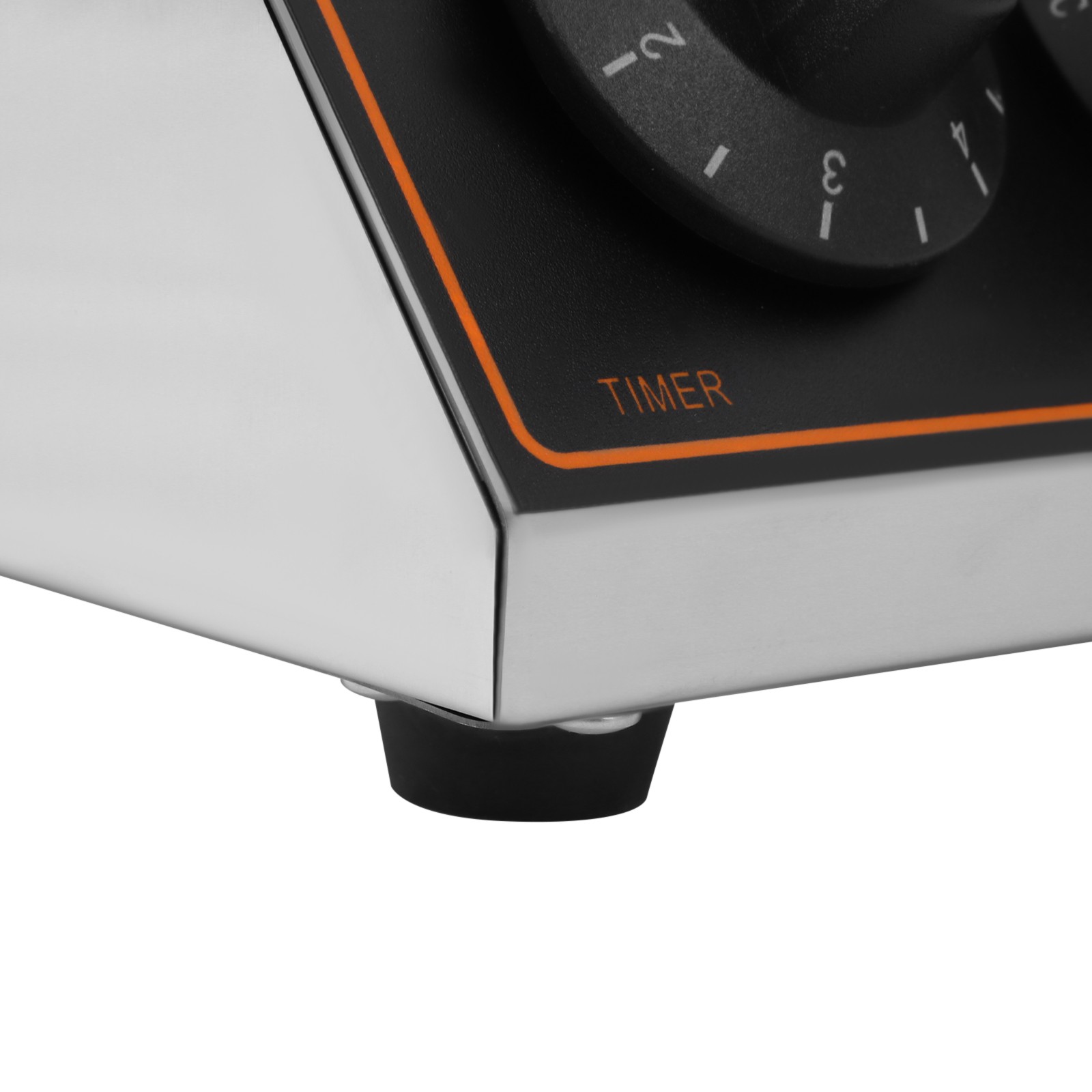 Dual Heating Plates Waffle Maker 2.4kW Adjustable Temp/Time Non-Stick Mold