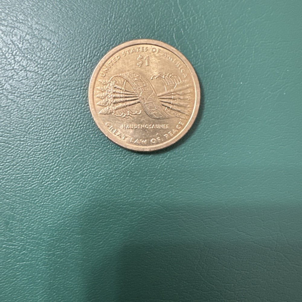 Sacagawea One Dollar Coin.