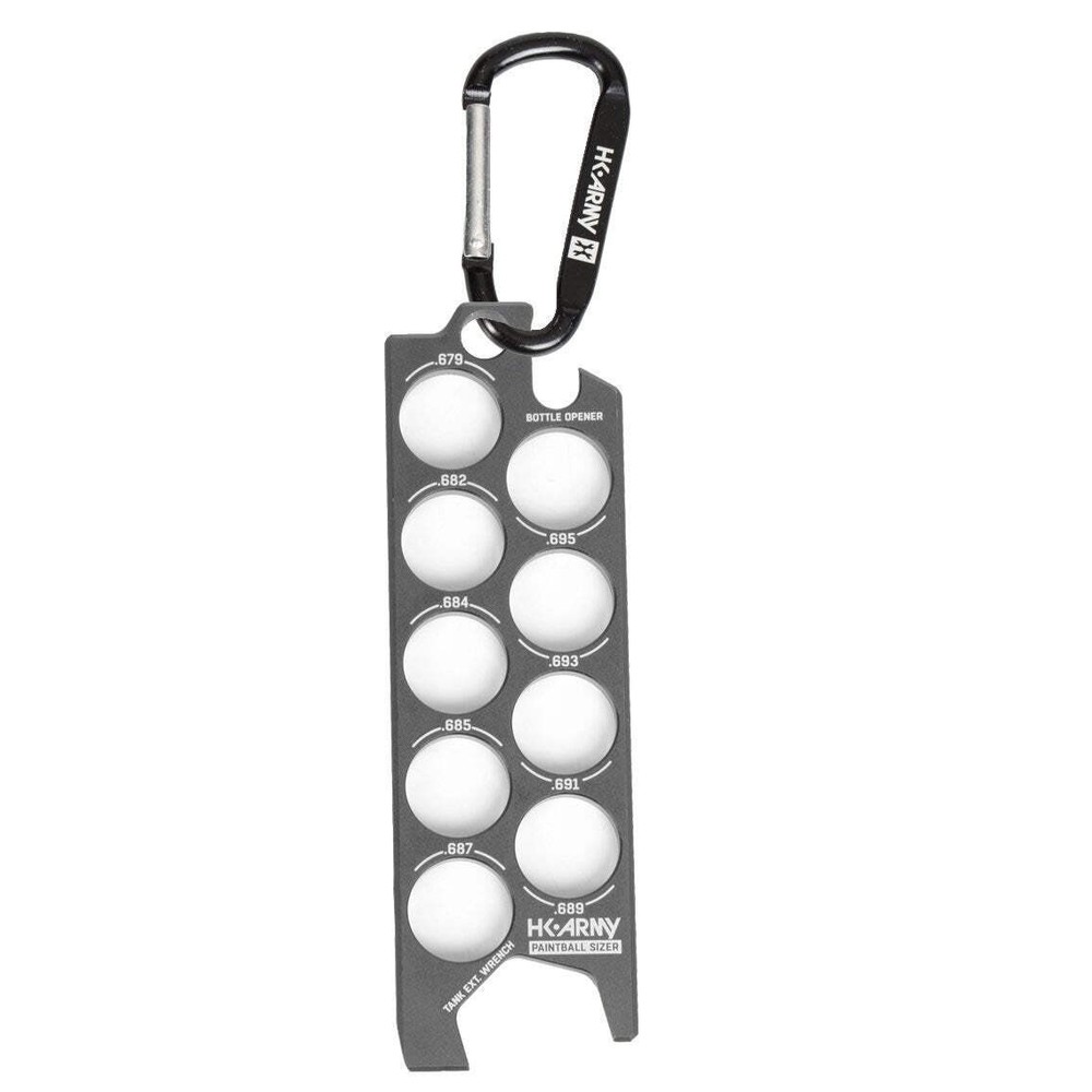 HK Army Ball Sizer Guide - Pewter
