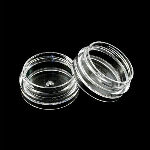 20pcs/Lot 3 Gram Empty Bottles Clear Plastic Sample Cream Makeup Container Jar