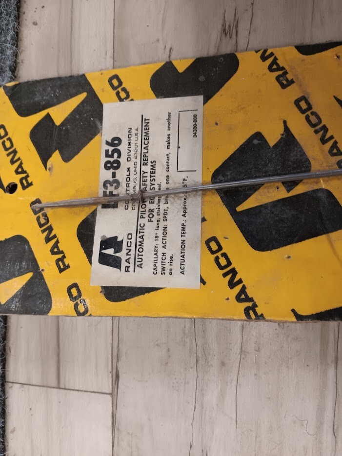 Ranco LF3-856 Pilot Safety