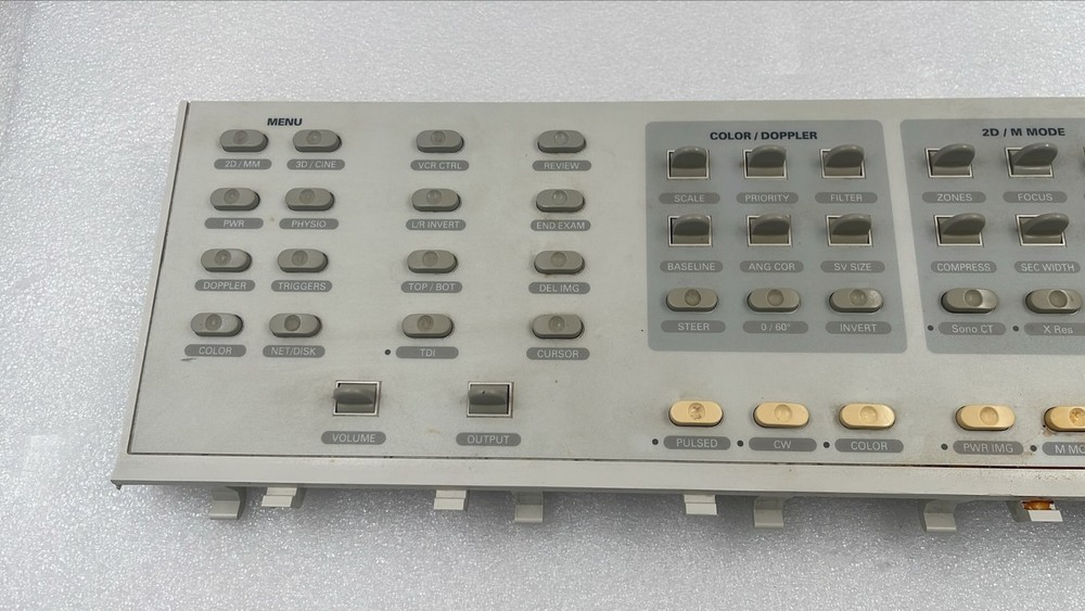Philips HDI 5000 SonoCT Ultrasound Control Panel Button Slider Assembly AID-4