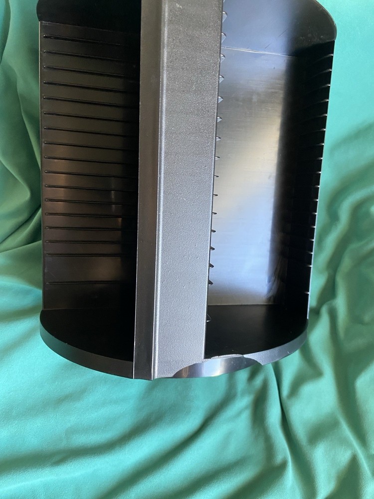 Laserline 80 CD Storage Tower Carousel Spinner Holder Rack Broken Piece