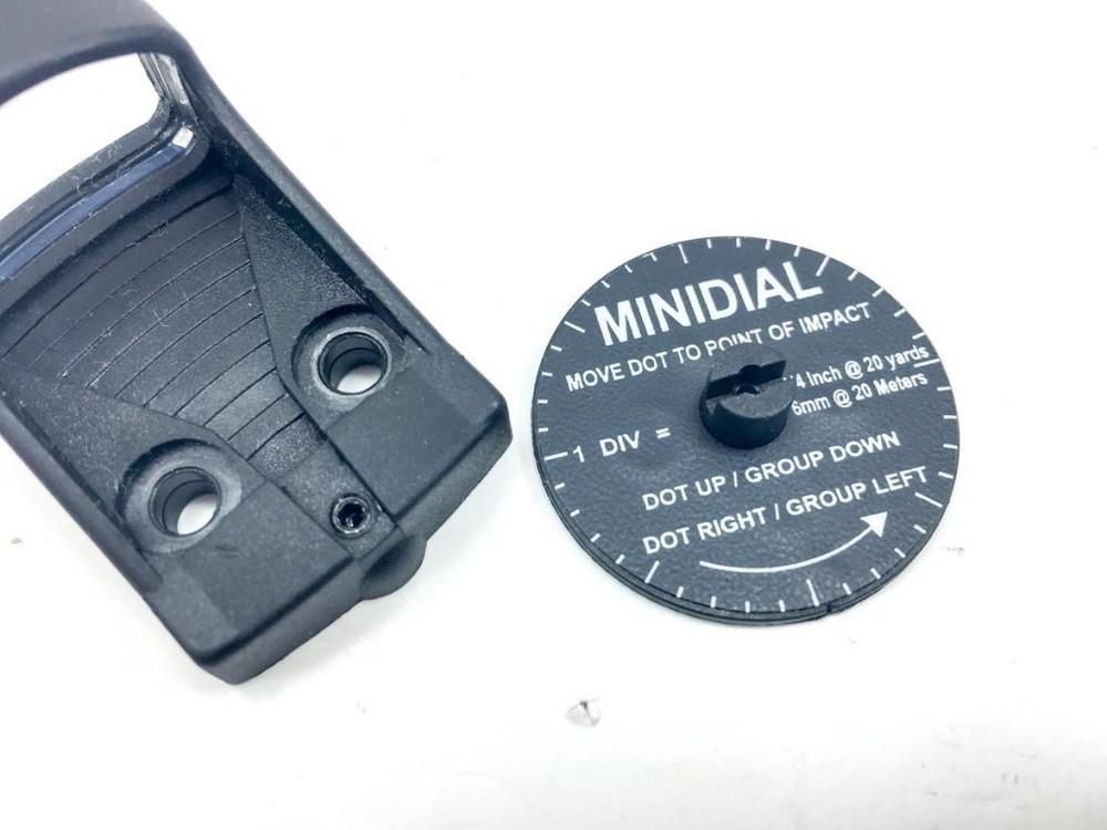 SHIELD MINI SIGHT SMS JPOINT 65 RING RED DOT MILSPEC SIGHT & PICATINNY MOUNT SET