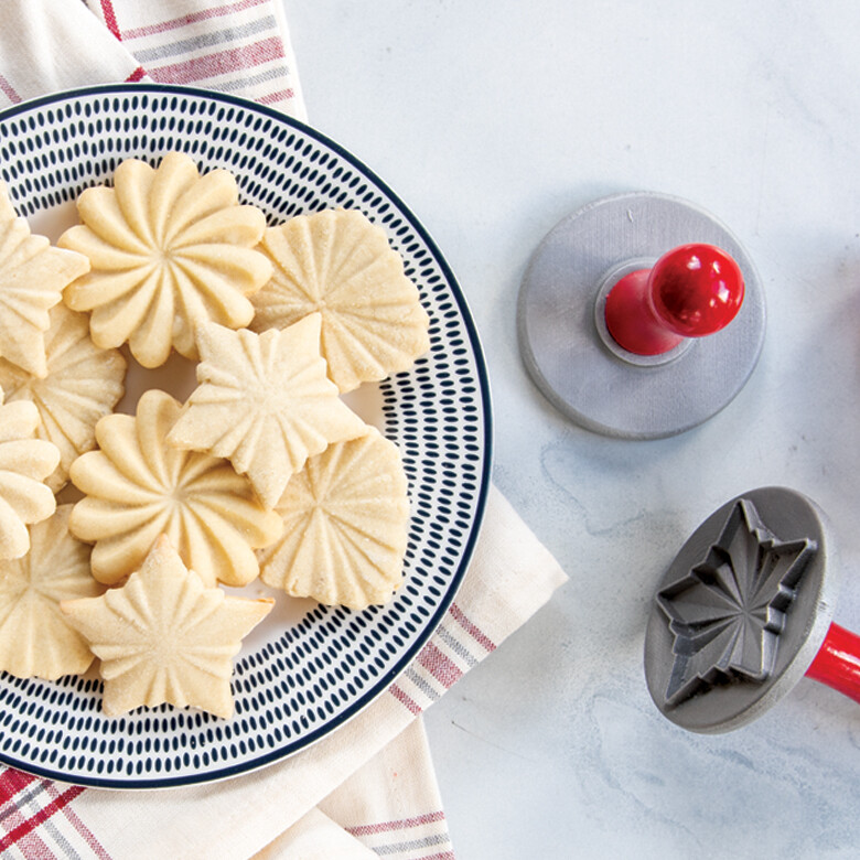 Nordic Ware Silver Pretty Pleated Cookie Stamps