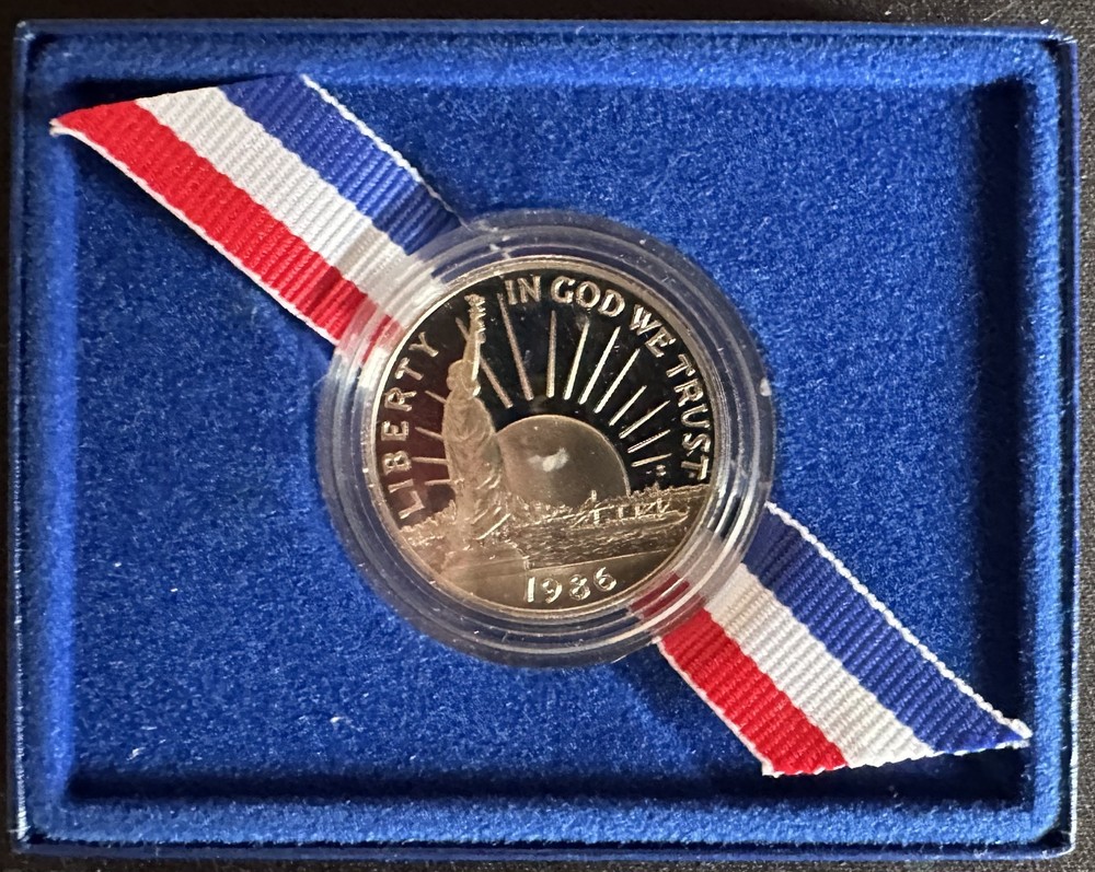 TWO U.S. Mint Liberty Proof Coin Sets – Three Coins Total