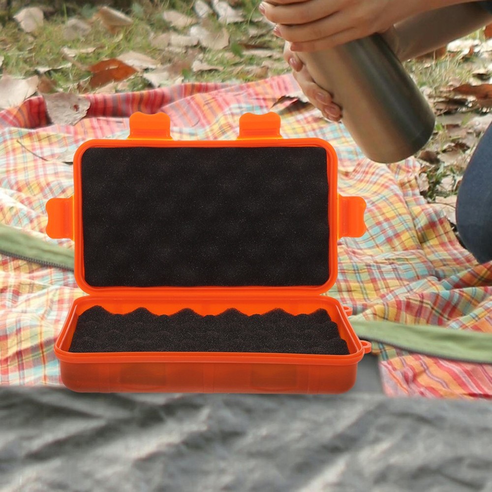 Outdoor Camping Plastic Storage Box Carrying Case Tool Tools Organizer