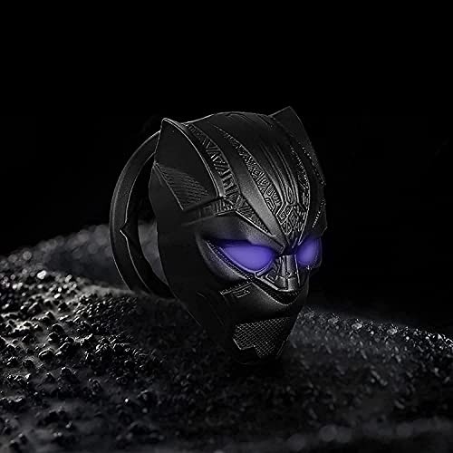 Black Push to Start Button Ignition Cover - Anti-Scratch Universal Panther