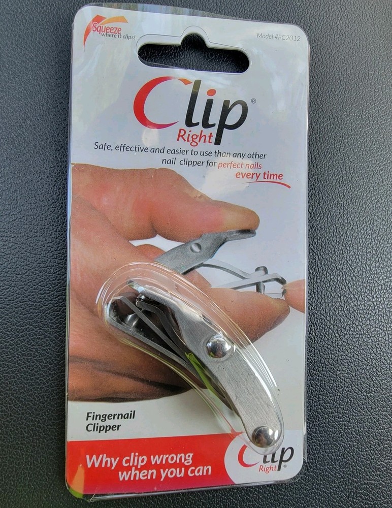 Clip Right Finger Nail Clipper