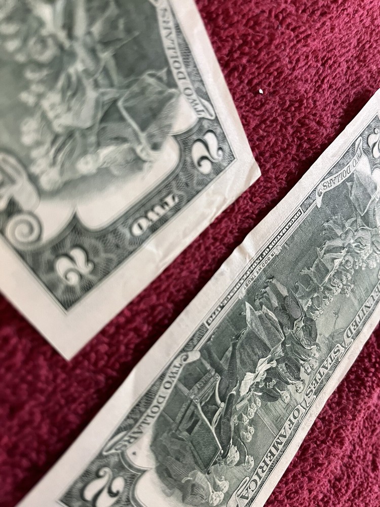 Fancy Serial Number $2 Dollar Bills. UNCIRCULATED. SEQUENTIAL. YOU Choose!